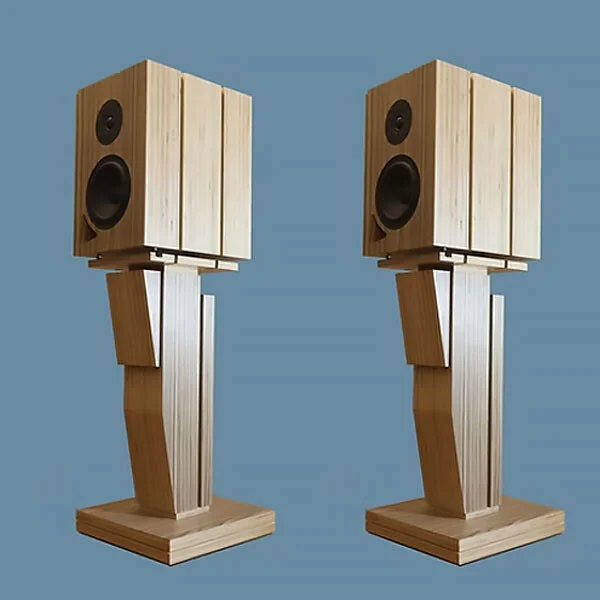 Audel U Basik 6/3 luidsprekers incl stands walnoot | Summer Sale 2026 DEMO