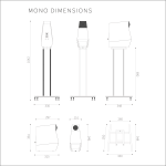 Hora Mono stand set