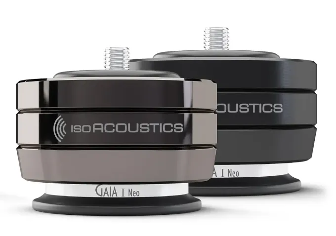 Iso Acoustics Gaia neo I (4st) Chroom | HIFI WILBERT