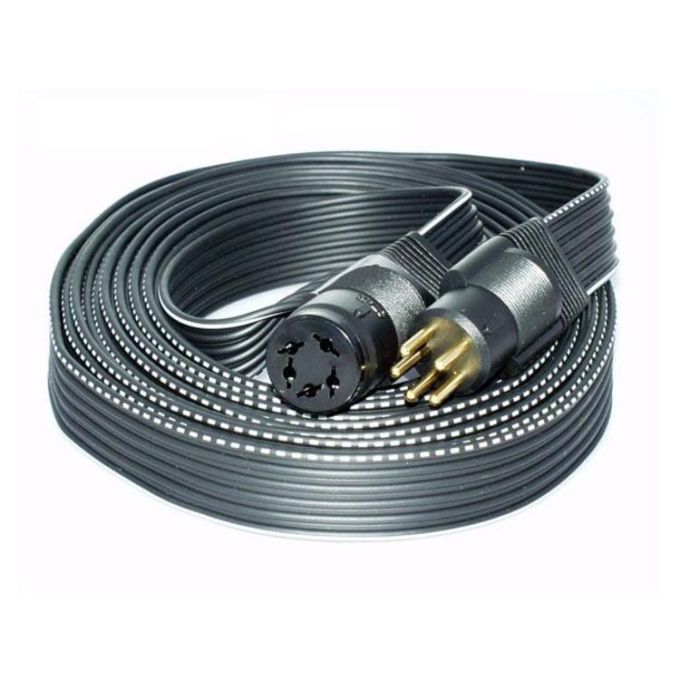 Stax SRE-925S Verlengkabel 2.5 meter PC-OCC, zilver coated, zwart |HIFI STUDIO WILBERT