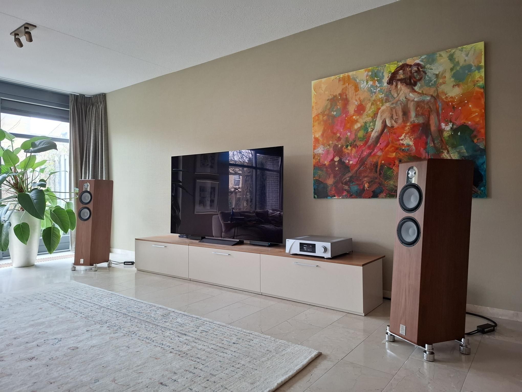 Fijne muziek in huis, een totale beleving