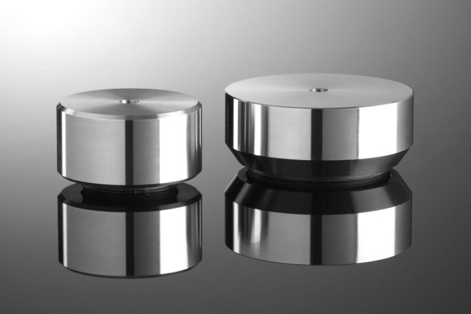 Stainless foot 38 mm 4 stuks