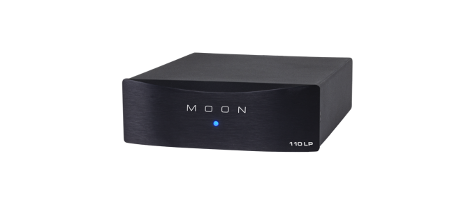 Moon  110 LP phono voorversterker zwart | HIFI WILBERT UTRECHT