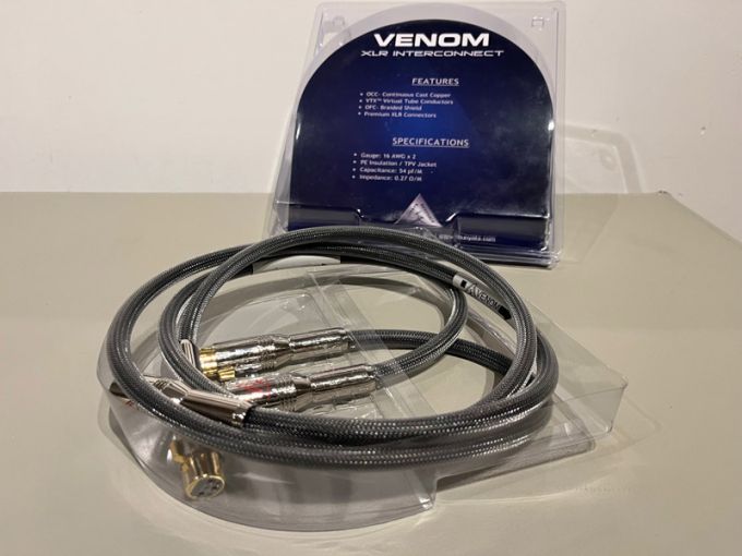 Shunyata Venom XLR interlink 1 meter| NIEUW