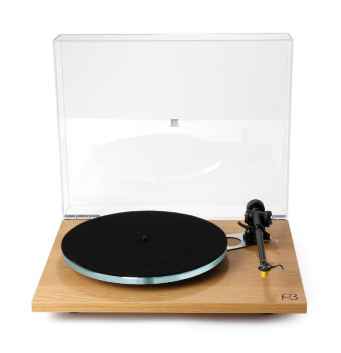 Rega Planar 3 draaitafel eiken